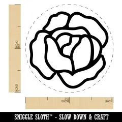Head of Lettuce Garden Vegetable Self-Inking Rubber Stamp Ink Stamper for Stamping Crafting Planners Yellow