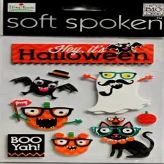 Me & My Big Ideas Soft Spoken Hey It's Halloween Dimensional Stickers