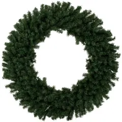 Northlight Canadian Pine Artificial Christmas Wreath - 48" - Unlit Green