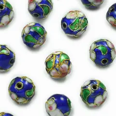 6 Packs of Cloisonne Beads Pack of 16