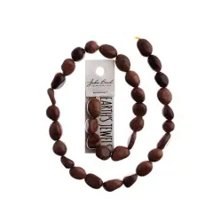 Earth's Jewel Semi-Precious 16" Gold Sandstone Irregular Natural Bead Strand