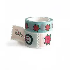 vintage holidays washi tape (set of 2) | funday goods