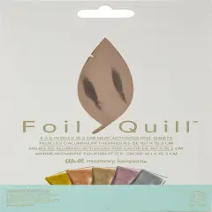 We R Foil Quill Foil Sheets 4"X6" 30/Pkg-Shining Starling