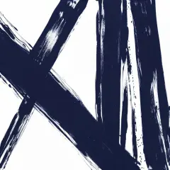 Strokes in Navy II Poster Print by Megan Morris - Item # VARPDX11462L