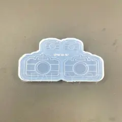 Camera Dangle Earring Silicone Mold Layer Camara(D4)
