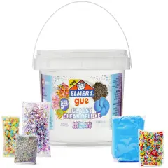 Elmer's Gue Pre-Made Slime Bucket 3lb W/Mix-Ins-Clear