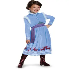 Olaf's Frozen Adventure Anna Deluxe Girl's Costume