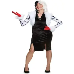 101 Dalmatians Cruella De Vil Deluxe Women's Costume