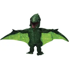 Adult's Inflatable Photo Real Dinosaur Velociraptor Costume