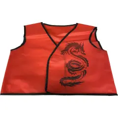 Child's Red Ninja Vest Costume Accessory