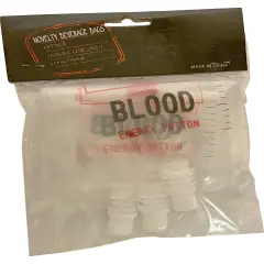 Adult's Beverage Doctor Blood Bags Drink Shot Costume Accessory