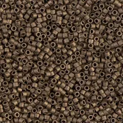 Miyuki Delica Bead 11/0 - DB0322 - Matte Metallic Dark Bronze