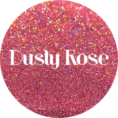 Polyester Glitter - Dusty Rose by Glitter Heart Co.&trade;