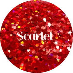 Polyester Glitter - Scarlet by Glitter Heart Co.&trade;