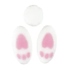 Bunny Tails and Toes Assortment Dec-Ons&reg; Decorations 12ct