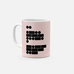 Morse Code I Love You 11 Oz Mug VIII