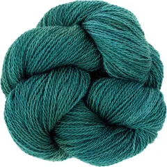 Organic Wool Yarn - Ecolana Certified Organic, Pacific Northwest Hand Dyed, #2 Fingering /Sport Weight, Knit, Crochet, Weave. Tidal Wave