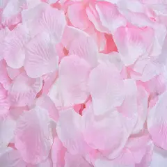 1000 Pcs Rose Petal Wedding Party Decorations Sakura & white
