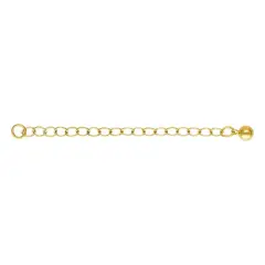 Gold Filled Chain Extender with 4mm Bead - Lengthen