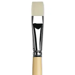 Da Vinci Top Acryl Synthetic Brush - Bright, Long Handle, Size 18