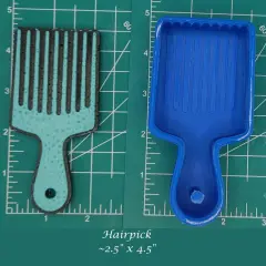 hairpick silicone freshie mold