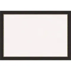 Accent Bronze Narrow Framed Corkboard, White Cork