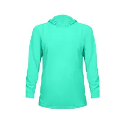 RADYAN&reg; Men&rsquo;s High Visibility Safety Hoodie with Reflective Strips and Pockets Light blue