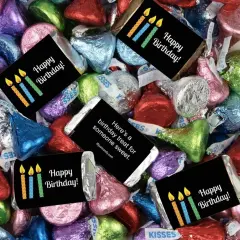 130 pcs Birthday Candy Hershey's Chocolate Mix (1.65 lb) - By Just Candy