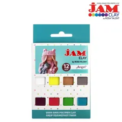 Rosa Talent Angels - Polymer Clay Set. 12*0.04 lb. Jam Clay.