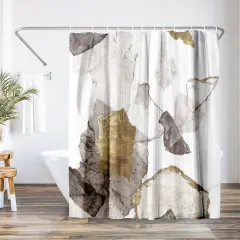 Americanflat 71" x 74" Shower Curtain, Amplified Iii by PI Creative Art