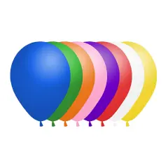 Standard Assorted Solid Color Balloons - 7 Inch | Balloons bring joy to every occasion | Raheev&reg;
