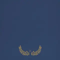 Great Papers! Certificate Cover with Gold Foil, Laurel, Navy, 12" x 9.375"(folded) with Die-Cuts for 8.5" x 11" Document, 5 Count