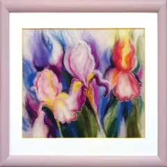 Felting kit Fragrant irises