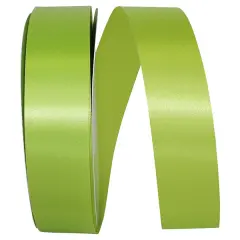 Florist Ribbons --- 1 ⅜ inch x 100 yards --- Satin / Acetate Supreme Cooler Ribbon -- Apple Color