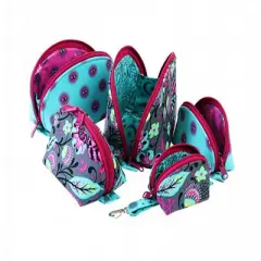 Clam Up Zippered Pouches Pattern by Annie Patterns