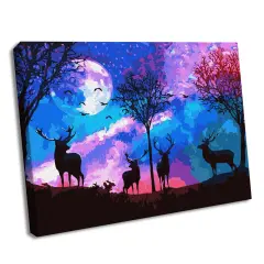 Painting by Numbers kit Fabulous forest KHO5027