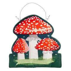 Spring Welcome Friends Mushroom Door Decoration Hanger
