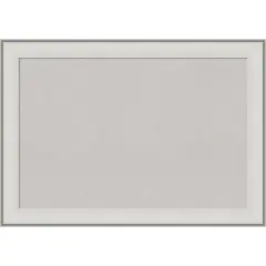 Imperial Framed Corkboard, Grey Cork Imperial White