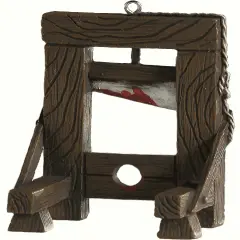 HorrorNaments Guillotine Christmas Tree Ornament Decoration