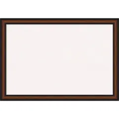 Yale Walnut Framed Corkboard, White Cork