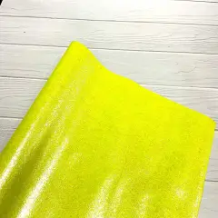 Oil Slick Vinyl Highlighter Yellow