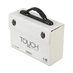 Shinhan Touch Twin Brush Markers - Assorted, Set of 48