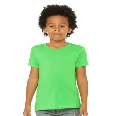 BELLA + CANVAS&reg; Youth CVC Jersey Crew Neck Short Sleeve Tee - 3001YCVC Neon green