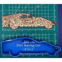 Dirt Racing Car - Large - Silicone Freshie Mold