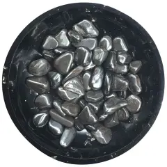 Hematite Mini Crystal Chips &ndash; Size 2