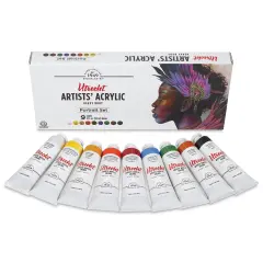 Utrecht Artists' Acrylic Paints - Portrait, Set of 9