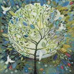 Cross-stitch kit World tree
