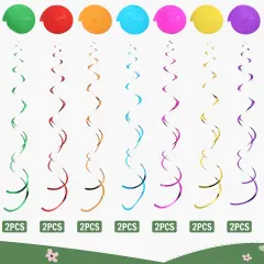 30 PCS Spring Summer Insects Hanging Swirl Decorations, Butterfly Sunflower Bug Birthday Party Ceiling Decorations for Girls, Boys, Kids, Home, Classroom, Baby Shower,