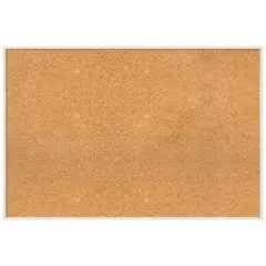 Lucie Wood Framed Corkboard, Natural Cork Lucie White
