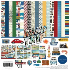 Carta Bella Collection Kit 12"X12"-Road Trip